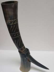 Pedido al por Mayor, Precio Competitivo, Hecho a Mano, Ecológico, Cuerno de Buey, para Beber Cerveza, de Origen Ético, Seguro para Alimentos, Imitación Antigua - Product Image 4