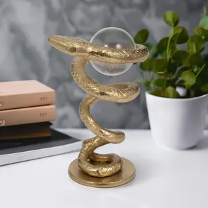 Escultura Metálica Decorativa Contemporánea, Elegante Adorno para Sala de Estar, para Proyectos de Interiores Residenciales de Lujo Modernos en Todo el Mundo - Product Image 5