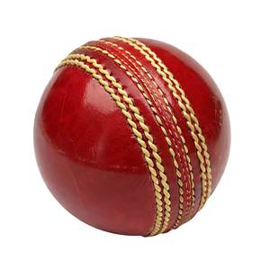 Balle de cricket classique en cuir rouge, doublement cousue, faite à la main, durable, professionnelle, pour droitiers/gauchers, 2,6 lb, équipement d'entraînement - Product Image 6