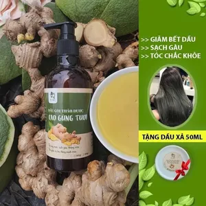 SHAMPOOING AU GINGEMBRE FRAÎCHE VIETNAM |   SOINS DES CHEVEUX ET DU CUVEAU CAPILLAIRE GRAS - Product Image 1