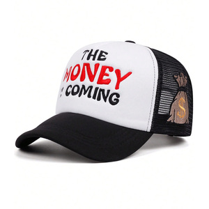 Casquettes de camionneur de qualité supérieure, broderie personnalisée, dos en mesh, style décontracté pour hommes et jeunes, vente en gros - Product Image 3