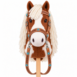 Bridon élégant pour cheval d'enfant avec des matériaux doux, des détails décoratifs et un design pratique pour les enfants souhaitant profiter d'une équitation créative. - Product Image 6
