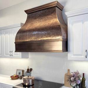 Campana Extractora de Latón de Estilo Clásico, Fabricada con Latón Resistente, Sistema de Extracción Superior, Hermosa Decoración para Cocina - Product Image 5