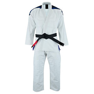 Concevez vos propres shorts d'uniforme de karaté extensibles avec logo personnalisé sur le devant pour hommes et femmes, pour l'entraînement - Product Image 2