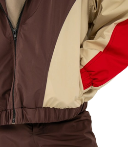 Ensemble de survêtement sportif personnalisé en nylon et polyester pour l'été, veste et short, coupe-vent, pour hommes - Product Image 6