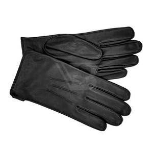 Guantes de Cuero para Mujer, para Deportes al Aire Libre y Conducción, Forro Polar Suave, Térmicos, de Pakistán - Product Image 2