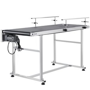 Nastro Trasportatore Motorizzato in Acciaio Inossidabile per Carichi Pesanti 59 x 19,7 Pollici, Tavolo Trasportatore 59 x 19,7 Pollici per Applicazioni di Codifica a Getto d'Inchiostro - Product Image 1