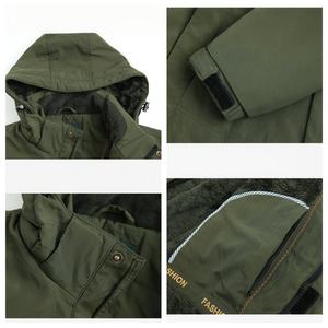 Veste polaire multifonctionnelle pour homme de haute qualité, coupe-vent, respirante, chaude, fermeture éclair longue, pour l'extérieur - Product Image 3