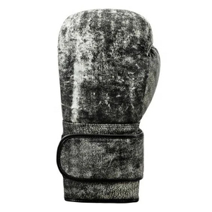 Velcro Closure Boxing <b>Gloves</b> Faux Leather Breathable Adult Training Gear for Boxing Sparring Equipment - Product Image 1