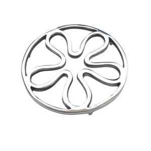 Tabletop Heat Resistant Product Aluminum Golden Decorative <b>Trivet</b> Non-slip Heart Shaped Metal Brass Footed <b>Trivet</b> Mat - Product Image 6