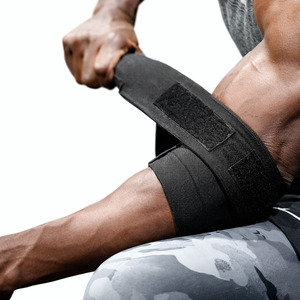 Attelle de coude en néoprène élastique robuste 2026 avec fermeture réglable, bande de compression légère pour la gym et le fitness - Product Image 1