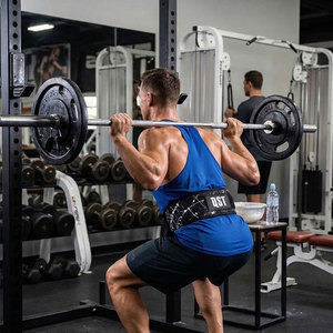 Cinturón de Gimnasio Ajustable de Neopreno de Alta Resistencia para Levantamiento de Pesas, Entrenamiento Físico, Sentadillas y Peso Muerto - Product Image 6