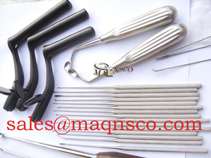 Ensemble de dissection Micro Rhoton CE Classe I pour la colonne vertébrale et la neurochirurgie - Product Image 4