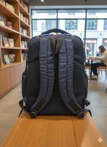 Kyatchi 18 Inch Casual Water Resistant Dot Pattern <b>Laptop</b> <b>Backpack</b> Zipper Hasp Closure 36-59L Capacity Compatible 17 Inch - Product Image 3