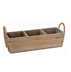 Nouveau support de rangement en bois artisanal à compartiments pour ustensiles de cuisine et outils d'artisanat, idéal pour l'organisation domestique - Product Image 2