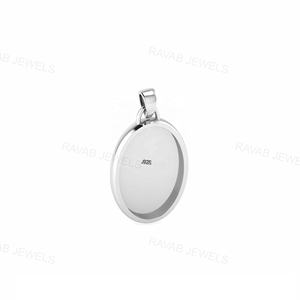 Daga personalizada chapada en oro de alta calidad, joyería de plata personalizada, colgante de 16x30mm, regalo de Navidad para hombres y mujeres de la India - Product Image 5