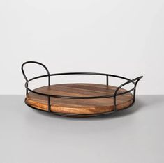 Wooden Lazy Susan Organizer Kitchen Turntable Tray Spice Organizer Countertop Storage Round Tray Housewarming Gift Spring Decor - Product Image 2
