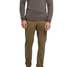 Pantalones Chinos para Hombre, Precio de Fábrica al por Mayor, 100% Algodón, Casuales, con Estampado, Elásticos, con Bolsillos - Product Image 3