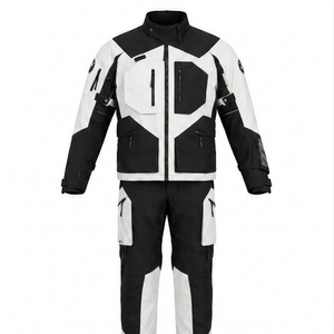 Traje de Motociclismo de Competición con Tela Resistente y Estilo Profesional para Pilotos y Actividades de Deportes de Motor - Product Image 1