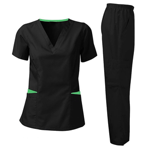 Uniforme médical bleu unisexe pour les professionnels de la santé, combinaison à manches courtes, idéale pour les infirmières, les médecins et le personnel de laboratoire 2026 - Product Image 3