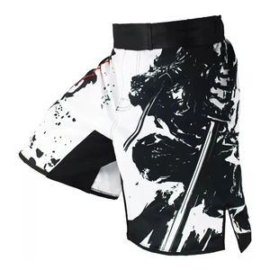 Pantalones Cortos de Lucha MMA de Diseño Personalizado de Alta Calidad, Sublimación Personalizada, Ligeros, Duraderos, de Secado Rápido, Unisex, Servicio OEM - Product Image 2