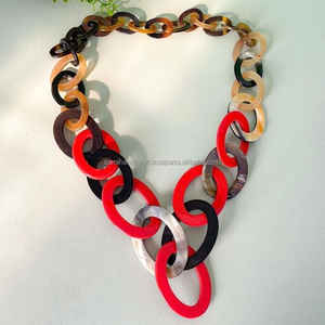 Collar de cuerno de Búfalo, joyería de cuerno de búfalo a la moda, joyería artesanal hecha a mano para mujeres y niñas, superventas - Product Image 1