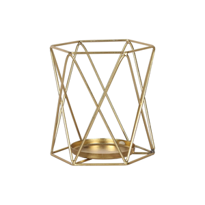 Porte-bougie en métal fait main, design tendance, porte-bougie personnalisé en métal pour la décoration de la maison et de mariage, chandelier vintage - Product Image 6