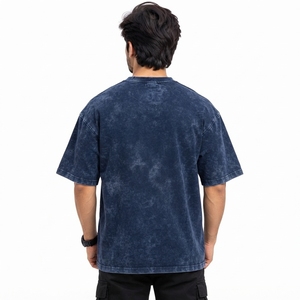 เสื้อยืดโอเวอร์ไซส์ผ้าทนทาน สวมใส่สบายทุกวัน แฟชั่นลำลองสำหรับผู้ชาย เสื้อยืดโอเวอร์ไซส์ผ้าเนื้อนุ่มสำหรับผู้ชาย - Product Image 2