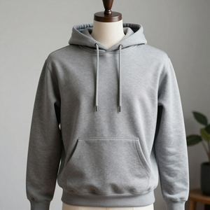 เสื้อฮู้ดดี้ผ้าฝ้ายฟลีซหนาน้ำหนัก 500 GSM แบบสั่งทำพิเศษ พร้อมบริการ OEM ODM - Product Image 1