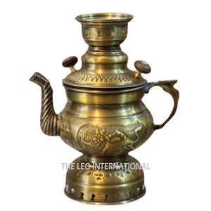 European Luxurious Creative <b>Ceramic</b> <b>Tea</b> <b>Pot</b> with Unique Texture Metal Lid Jug for Drinkware Business Gift - Product Image 6