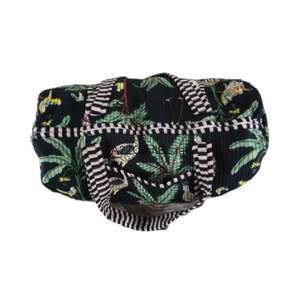 Sac de voyage vintage en coton A2ZCraftBazar avec fermeture éclair pour les voyages et l'usage quotidien - Fermeture éclair pour les achats d'automne - Product Image 5