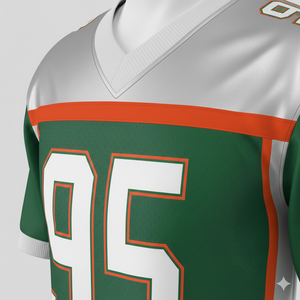 Los Mejores Diseños, Jersey de Fútbol Americano Unisex Personalizado Antiarrugas, 100% Poliéster Transpirable, Ropa Deportiva de Equipo - Product Image 4