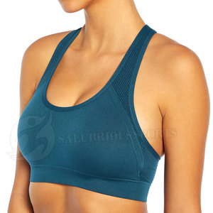 Nouveauté : soutien-gorge de sport pour femmes grandes tailles, en spandex/nylon, de haute qualité, léger, respirant, protection UV, anti-transpiration - Product Image 2