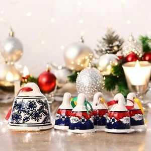 4Pcs Christmas Stockings <b>Cute</b> Santa Reindeer <b>Bear</b> Print Small Christmas Tree Decoration Items Hanging Christmas home - Product Image 5