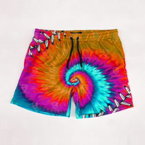Pantalones Cortos Deportivos Casuales de Poliéster de Alta Calidad al por Mayor, Pantalones Cortos de Baloncesto con Estampado por Sublimación para Hombre - Product Image 1