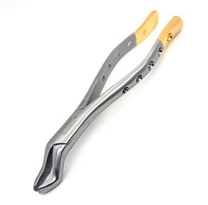 Pinzas de Extracción Dentales Profesionales, Manuales, de Acero, con Dientes Serrados, Certificadas por CE e ISO, Instrumentos Quirúrgicos, Venta al por Mayor - Product Image 1