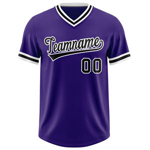 Ropa deportiva personalizada para equipos de competición, camisetas de béisbol, uniforme atlético profesional para partidos de liga, camisetas de béisbol - Product Image 4