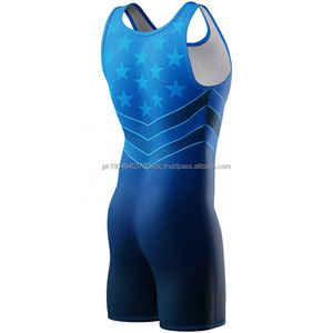 Impression par sublimation personnalisée Powerlifting Singlet Homme Haltérophilie Workouts Outfit Wrestling Singlet pour les compétitions d'entraînement - Product Image 2