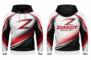 Fabricante de Sudaderas con Capucha Personalizadas, Sudaderas Casuales de Algodón con Cierre y Bordado, Sudaderas Gruesas para Hombre Ziakot - Product Image 3