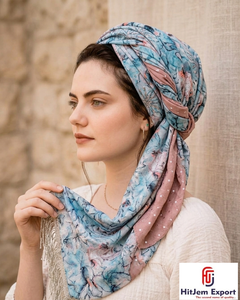 Lightweight <b>Silk</b> <b>Square</b> <b>Scarves</b> Custom Digital Print Premium Fabric Women Fashion Accessories Bulk OEM Manufacturer - Product Image 2