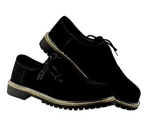 รองเท้าหนังแท้คุณภาพสูงสำหรับผู้ชาย ยี่ห้อ Myooka ดีไซน์หรูหรา ปิดนิ้วเท้า พื้นยาง ระบายอากาศได้ดี เหมาะสำหรับกิจกรรมกลางแจ้ง ใส่สบายในงานปาร์ตี้ ฤดูหนาว - Product Image 1