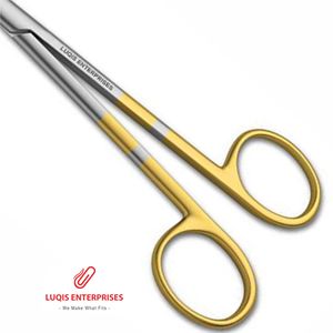 Ragnell Kilner Scissors Tungsten Carbide Serrated Curved Flat Tips Surgical Instrument Stainless Steel <b>Precision</b> <b>Tool</b> - Product Image 3