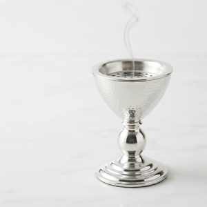 Handcrafted Wooden <b>Bakhoor</b> Burner With Mother Of Pearl Inlay Contemporary Nordic Style <b>Oud</b> Incense Censer For Ramadan Eid Decor - Product Image 6