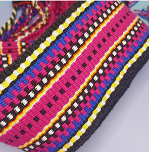 Cinturón tejido a mano para mujer, colorido Krajka, cinturón personalizado - Product Image 3