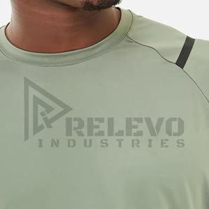 Camiseta Casual Personalizada para Hombre de Secado Rápido con Cuello Redondo |   Camiseta Ligera y Transpirable 100% Algodón para Correr y Entrenar - Product Image 2