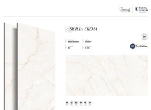 Panneaux en porcelaine saphir haute brillance 800x1600 1200x1800 750x1500mm, conçus pour les intérieurs et extérieurs contemporains haut de gamme - Product Image 5