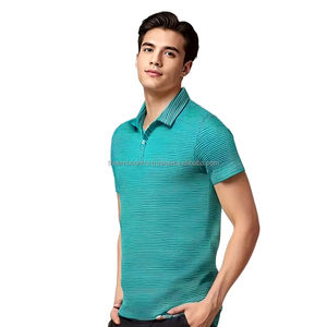 Camisetas de polo para hombre más vendidas, tela transpirable de alta calidad hecha a medida con polos de impresión ligera, polos para hombre - Product Image 1