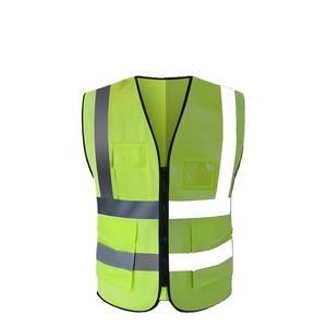 Camisetas de seguridad de ropa de trabajo de alta visibilidad reflectantes con tela de ojo de pájaro de malla que absorbe la humedad - Product Image 1