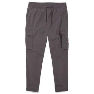 Pantalon cargo pour homme, best-seller, taille élastique, cordon de serrage, séchage rapide, plusieurs poches, style décontracté, automne, tissu polyester tissé - Product Image 1