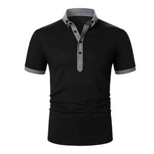 Polo homme de haute qualité en coton premium, léger, respirant, extensible, manches courtes, col classique, look décontracté et prêt pour le bureau. - Product Image 3